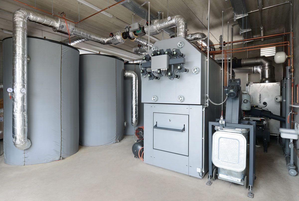 Holz-Biomassekessel Viessmann