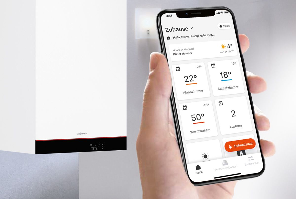 Vitodens ViCare-App